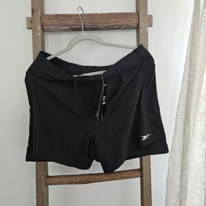 Reebok LES MILLS Black Epic 2-in-1 Shorts